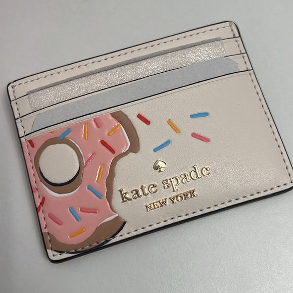 Kate Spade Donut Top Handle Crossbody Bag 7.24”H x 7.24”W x 4”D Smooth Leather - Picture 4 of 11